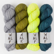 WALK Collection MOORSIDE CLOVER Merino wool Fingering Quick Kits