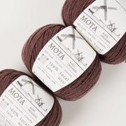 Wool Dreamers MOTA - 012G PALE BROWN Wool DK brown Yarn