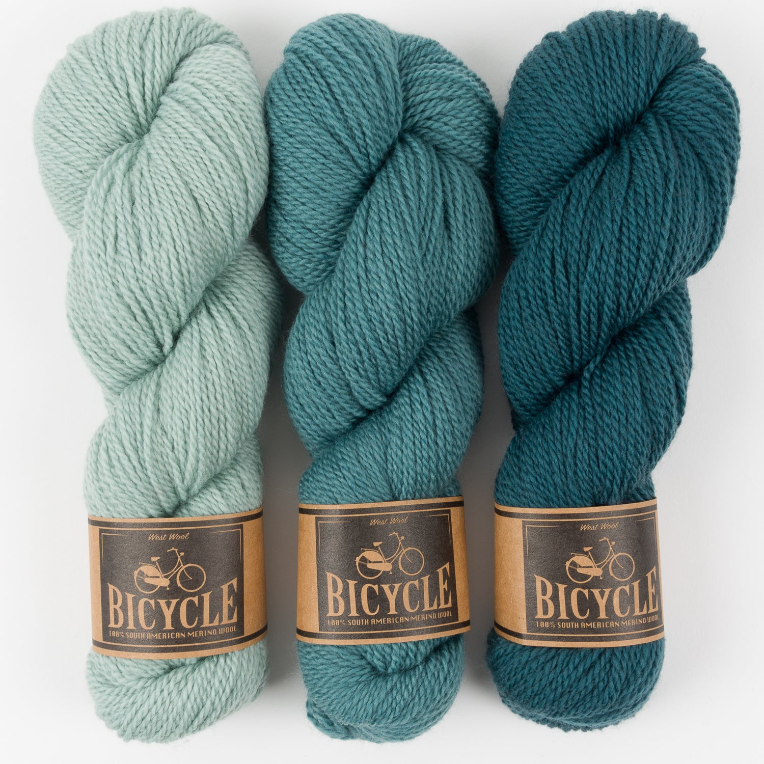 West Wool MYSTERIOUS MIST Merino wool Fingering Quick Kits