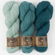 West Wool MYSTERIOUS MIST Merino wool Fingering Quick Kits
