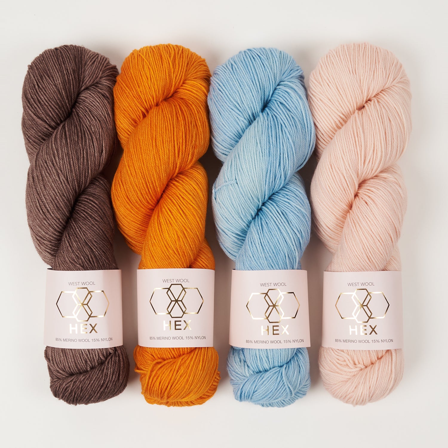 West Wool LIGHTHOUSE DREAM Merino wool Nylon Fingering Quick Kits