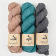Mominoki Yarn MYSTIC ROSEMARY Merino wool Polyamide Fingering Quick Kits