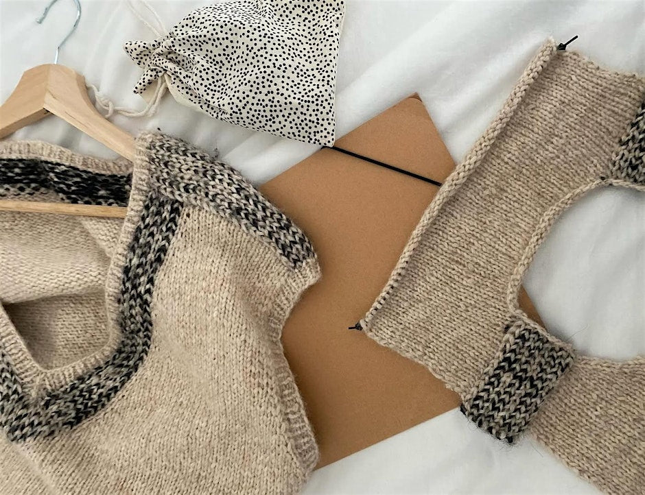 Saddle Shoulder and Marled Colourwork workshop with Maaike van Geijn