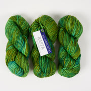 Malabrigo RASTA - IMMORTAL Merino wool Chunky green Yarn