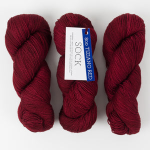 MALABRIGO SOCK - TIZIANO RED
