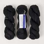 Malabrigo VIENTOS - BLACK FOREST Merino wool Chunky grey black Yarn