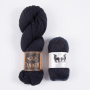 West Wool MARINÈRE MOHAIR MATCH TRIO DK Mohair Silk Merino wool Mixed Weight Quick Kits