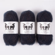 West Wool GLOWHAIR - MARINIÈRE Mohair Silk Lace blue Yarn