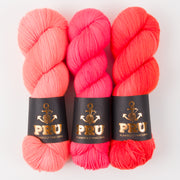 Punk Rock Unicorn MELONEON SUGARPOP Merino wool Nylon Fingering Quick Kits