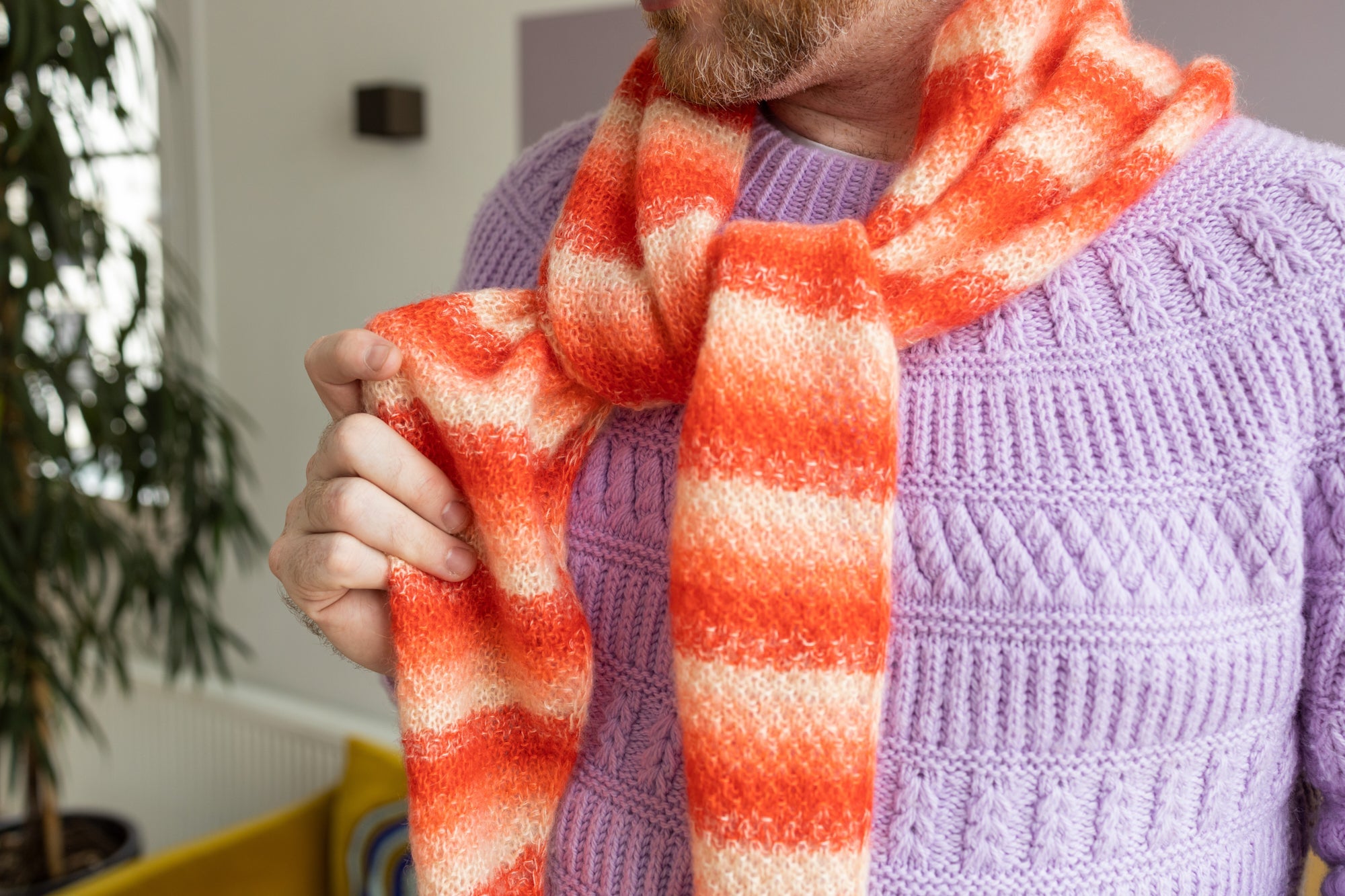 MELTING MARL KERCHIEF PATTERN