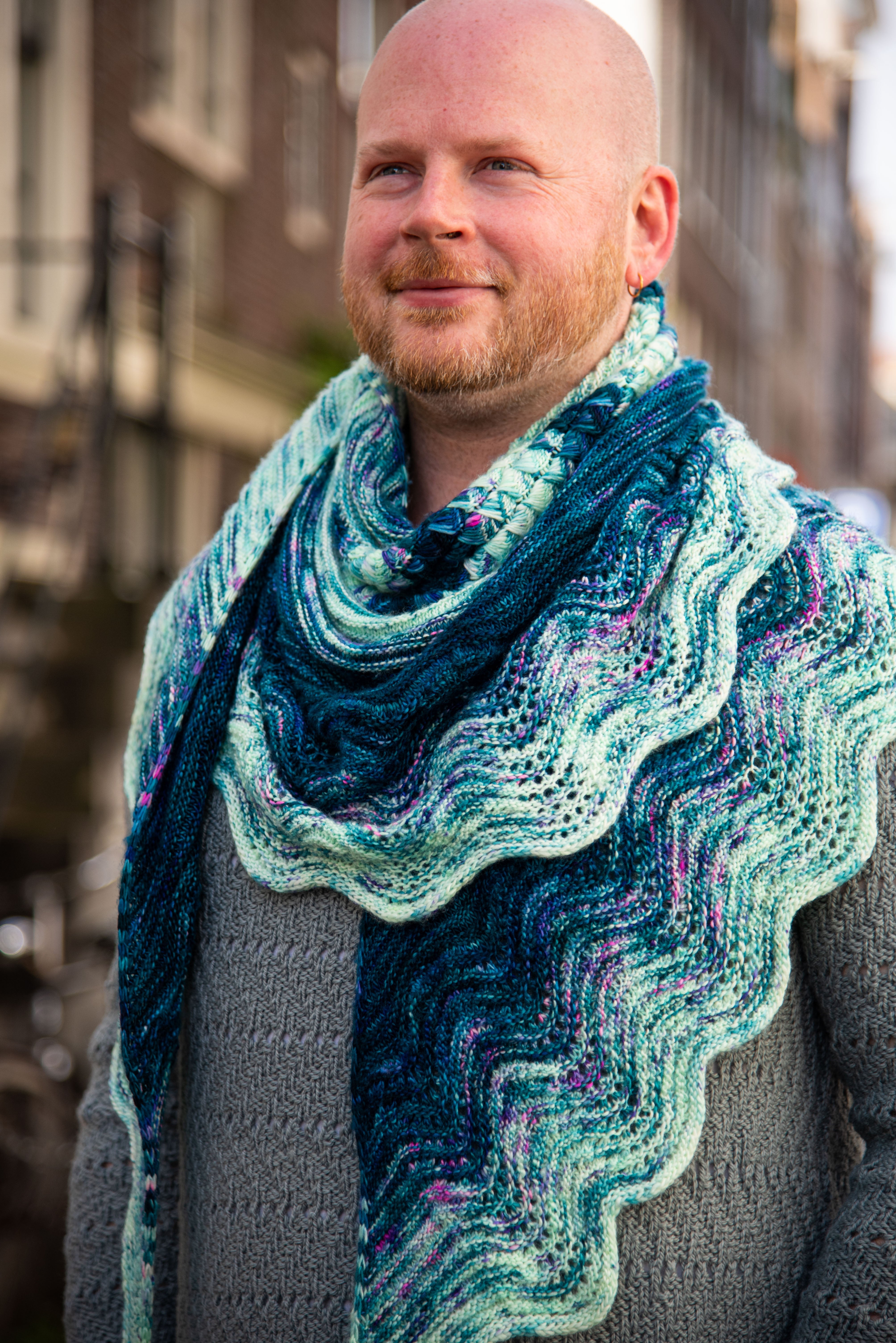 MESMERIZING MERMAID SHAWL PATTERN