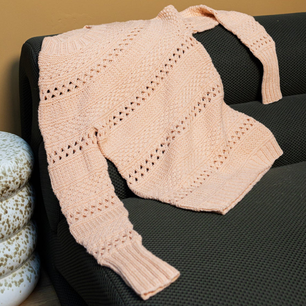 Westknits WESTKNITS SAMPLE - MINGLING DAISIES SWEATER Samples