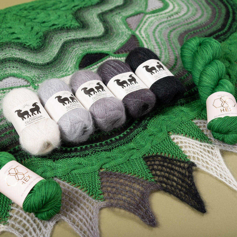 Mohair Mobile Shawl