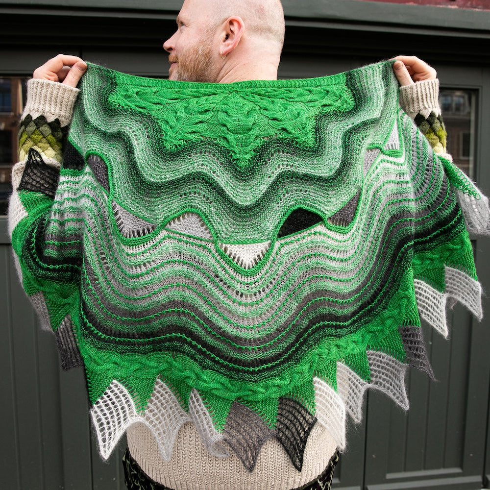 Mohair Mobile Shawl