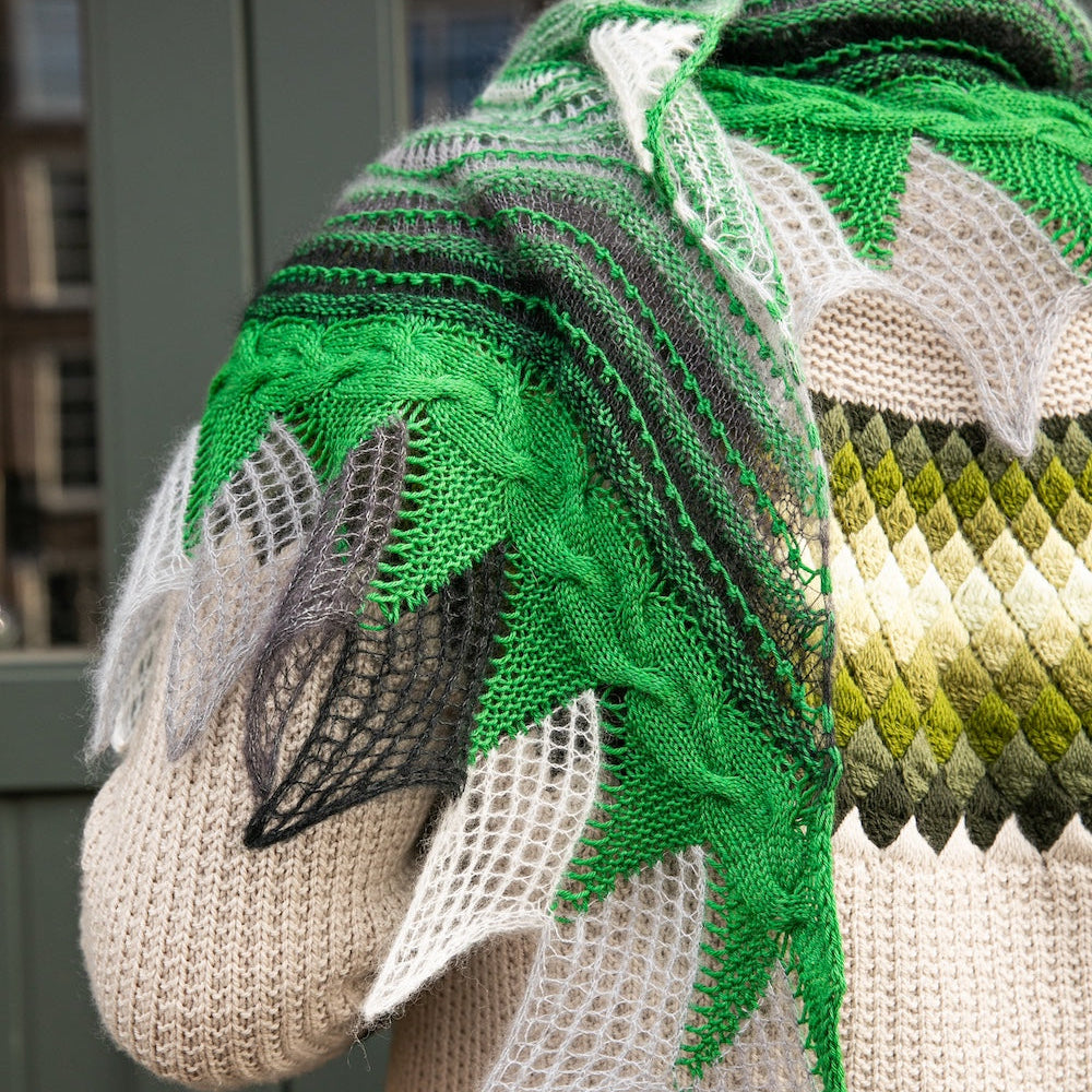 Mohair Mobile Shawl