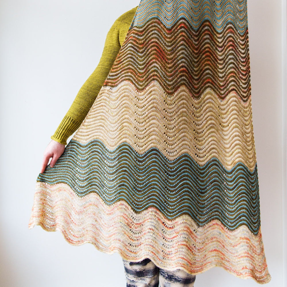 Mohair Spice Shawl