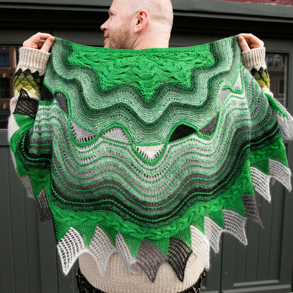 Westknits Patterns MOHAIR MOBILE SHAWL PATTERN Westknits Pattern