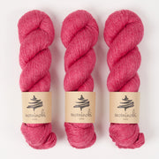Mominoki Yarn RAMIE SILK - ASAMI RED Wool Ramie Silk Fingering red Yarn
