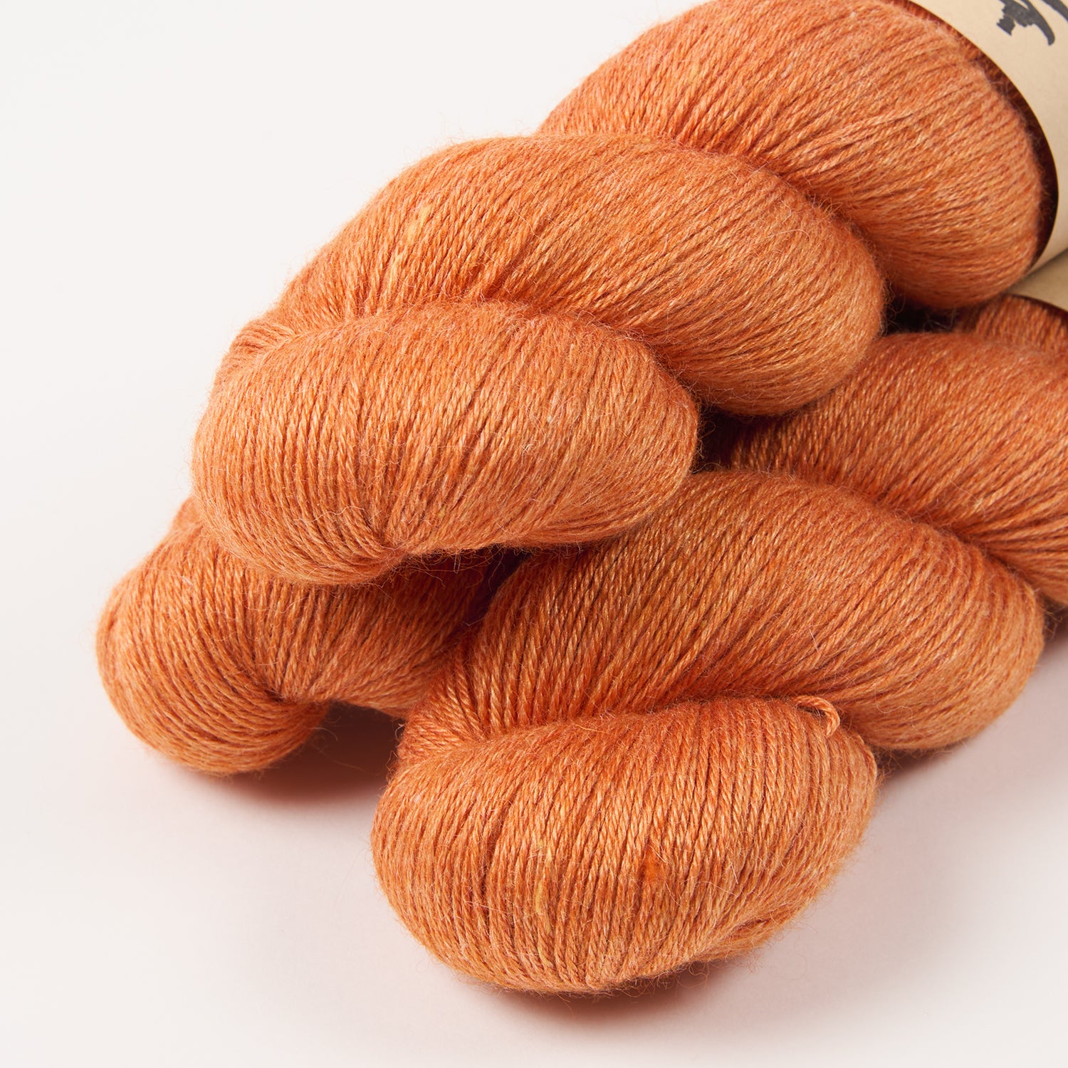 RAMIE SILK - ORANGE COSMOS