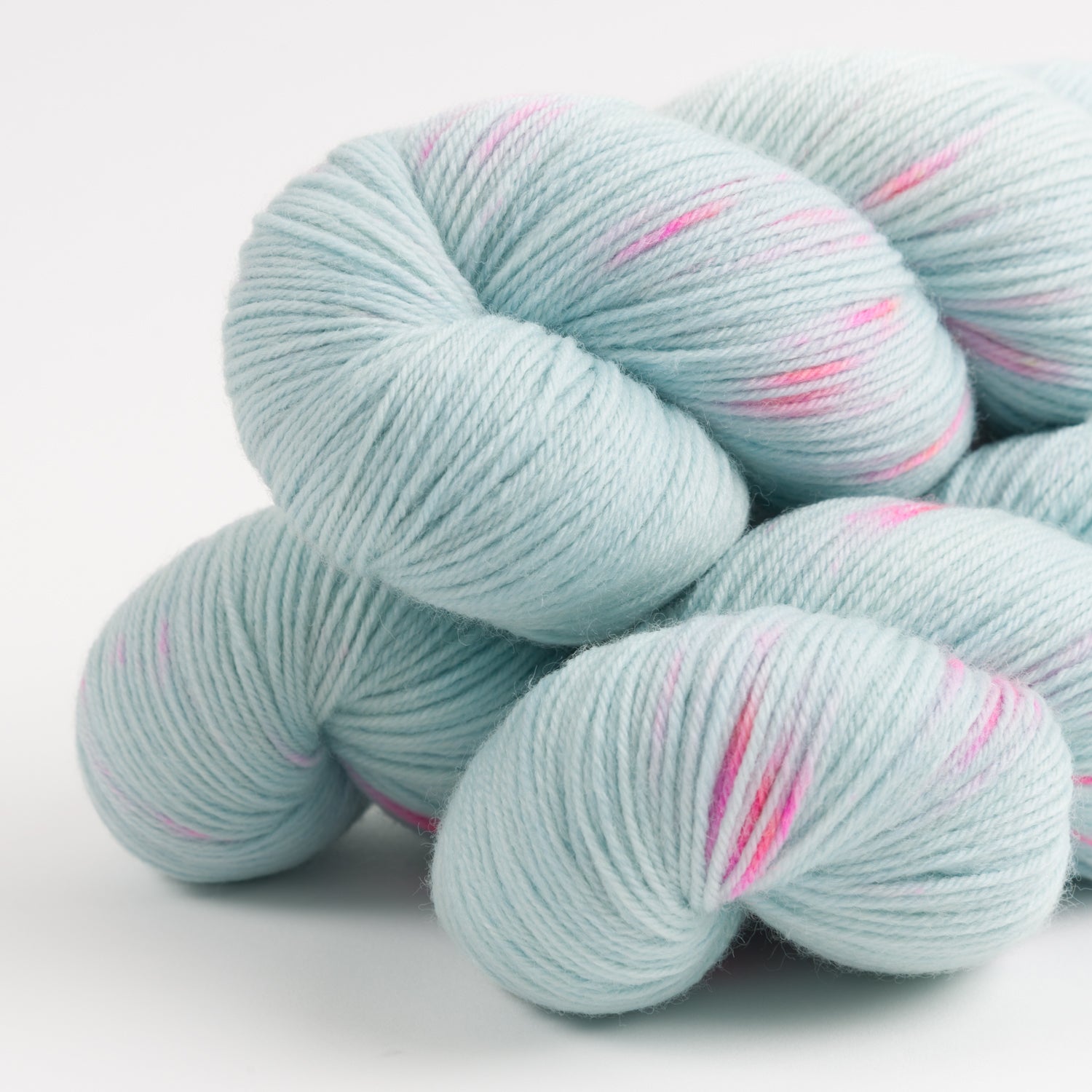 SOCK FINE 4PLY - AQUA FLASH