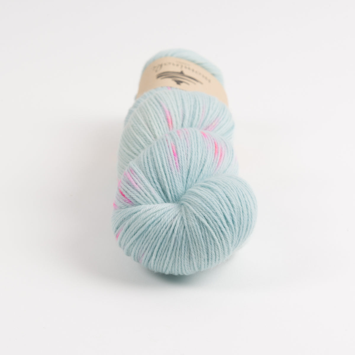 SOCK FINE 4PLY - AQUA FLASH
