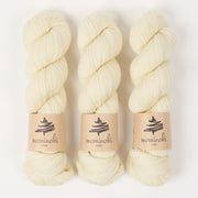 Mominoki Yarn SOCK FINE 4PLY - BUTTER Polyamide Merino wool Fingering white Yarn