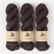 Mominoki Yarn SOCK FINE 4PLY - TEAK Polyamide Merino wool Fingering brown Yarn