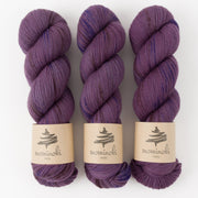 Mominoki Yarn SOCK FINE 4PLY - LILAC Polyamide Merino wool Fingering purple Yarn