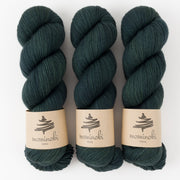 Mominoki Yarn SOCK FINE 4PLY - SCHWARZWALD Polyamide Merino wool Fingering green Yarn