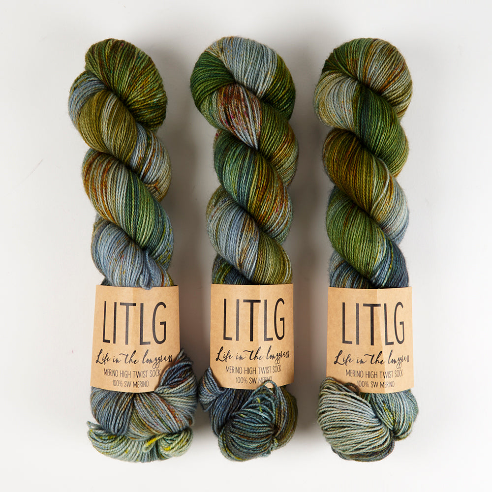 High Twist Sock - Moorlands