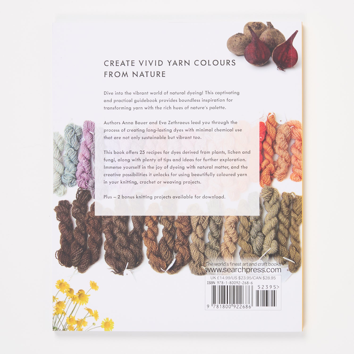 NATURAL YARN DYES by ANNA BAUER AND EVA ZETHRAEUS