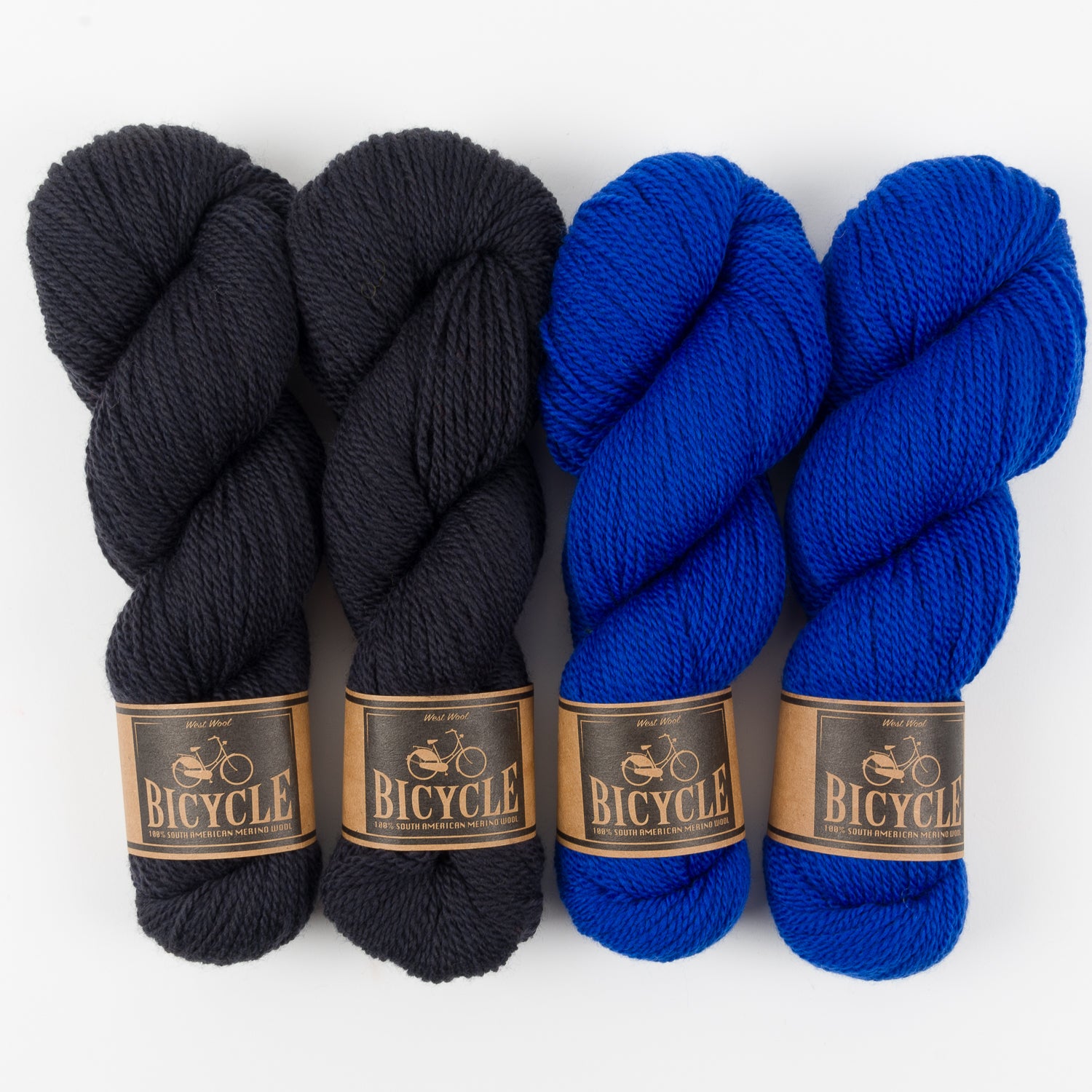 West Wool BLUE TANG Merino wool Fingering Quick Kits