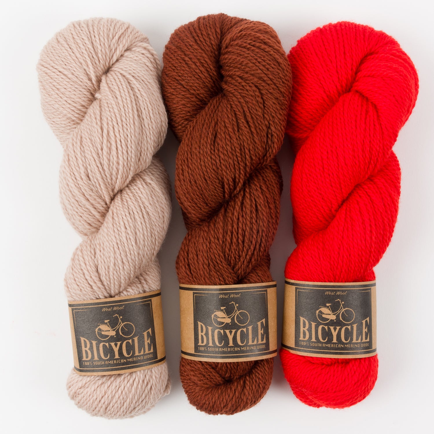 West Wool NEUTRAL FLASH Merino wool Fingering Quick Kits