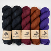 Mominoki Yarn NEW BLUE Merino wool Polyamide Fingering Quick Kits