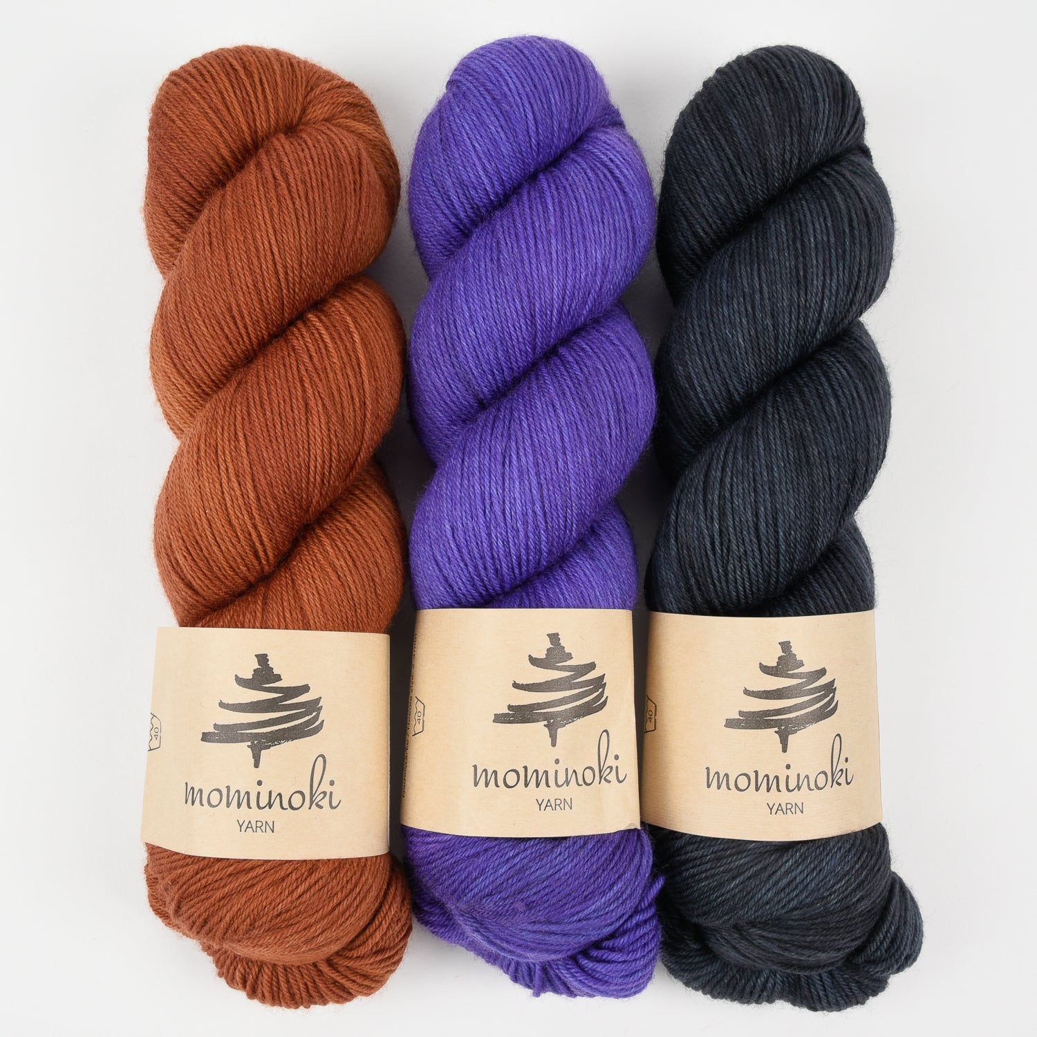 Mominoki Yarn NEW HOME Merino wool Polyamide Fingering Quick Kits