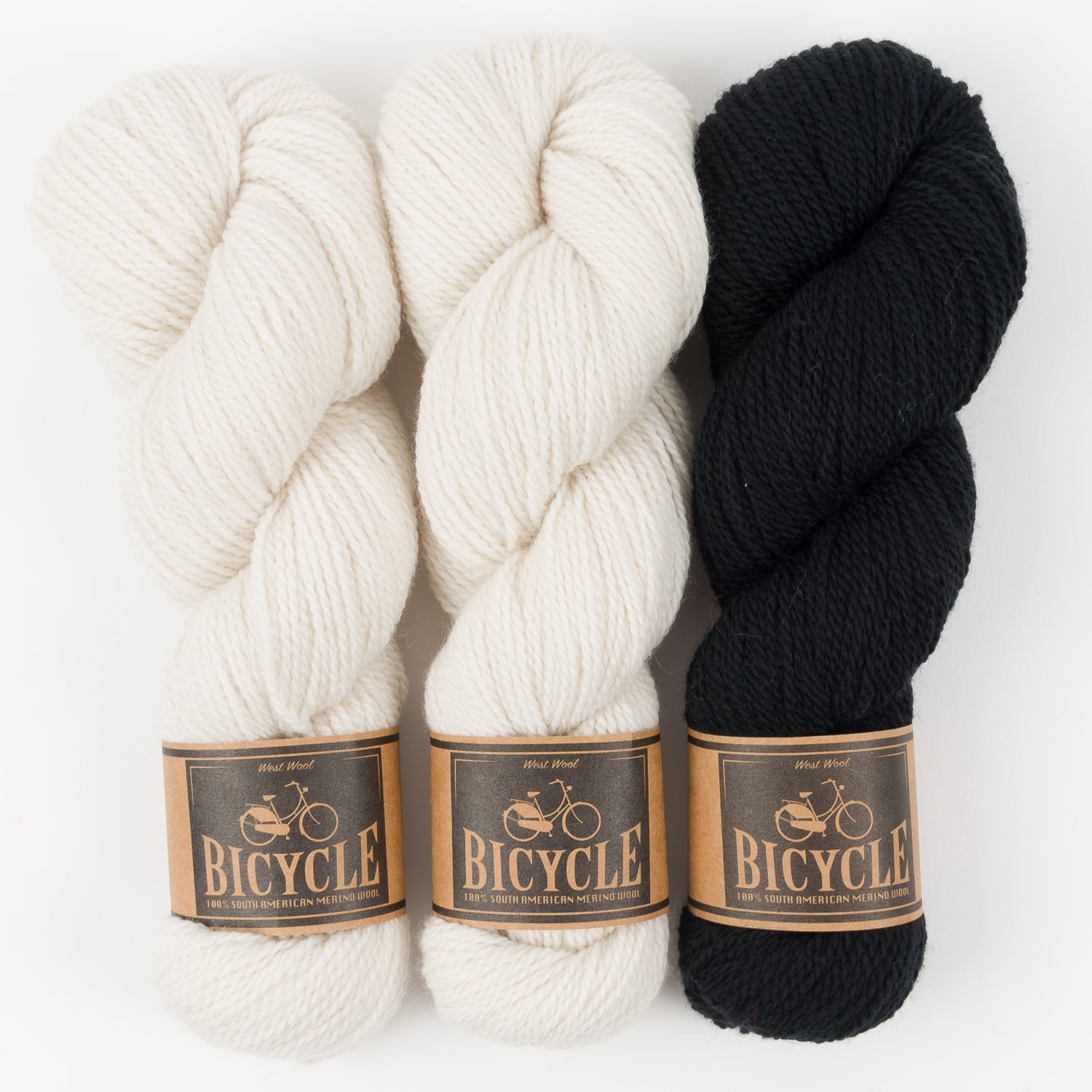 West Wool NORDIC BIRCH Merino wool Fingering Quick Kits