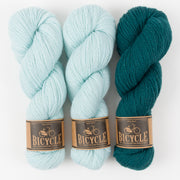West Wool NORSE GLASS Merino wool Fingering Quick Kits