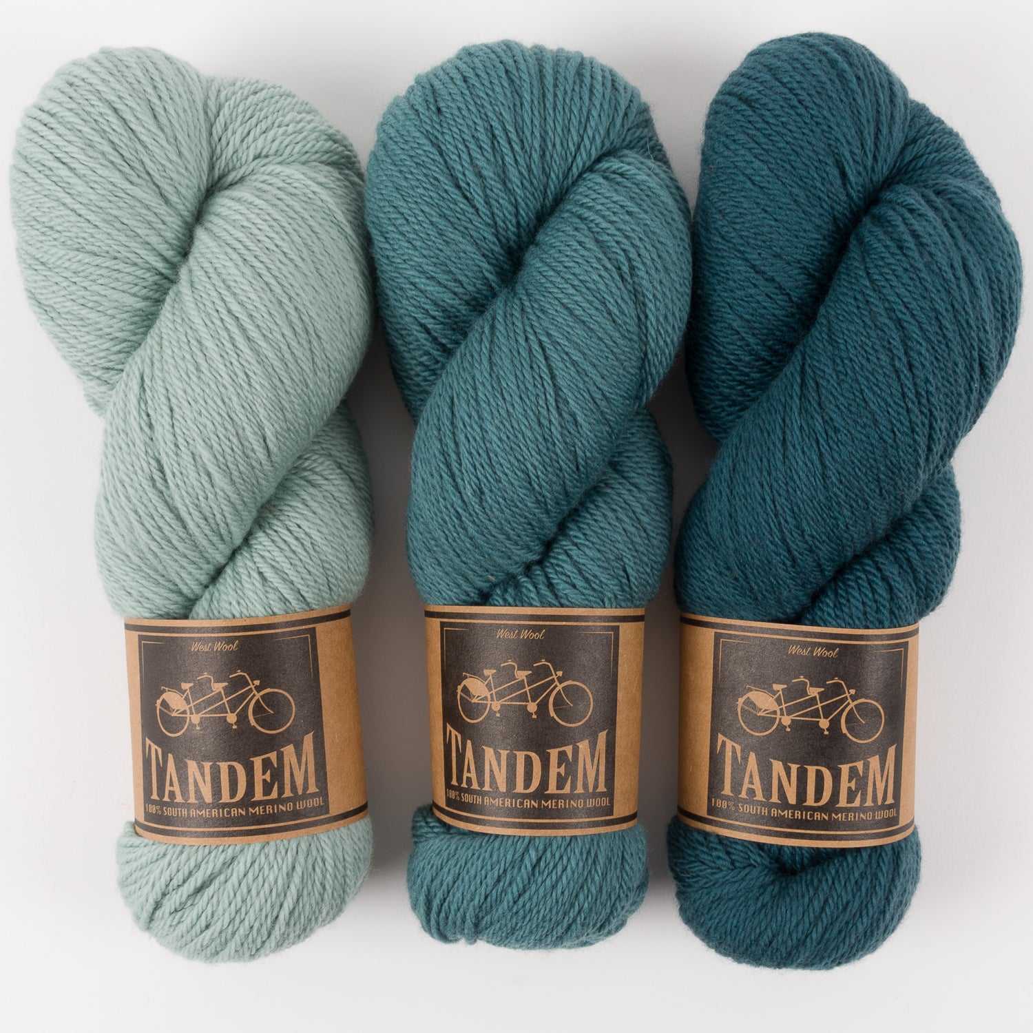 West Wool NORTHERN MIST Merino wool DK Quick Kits