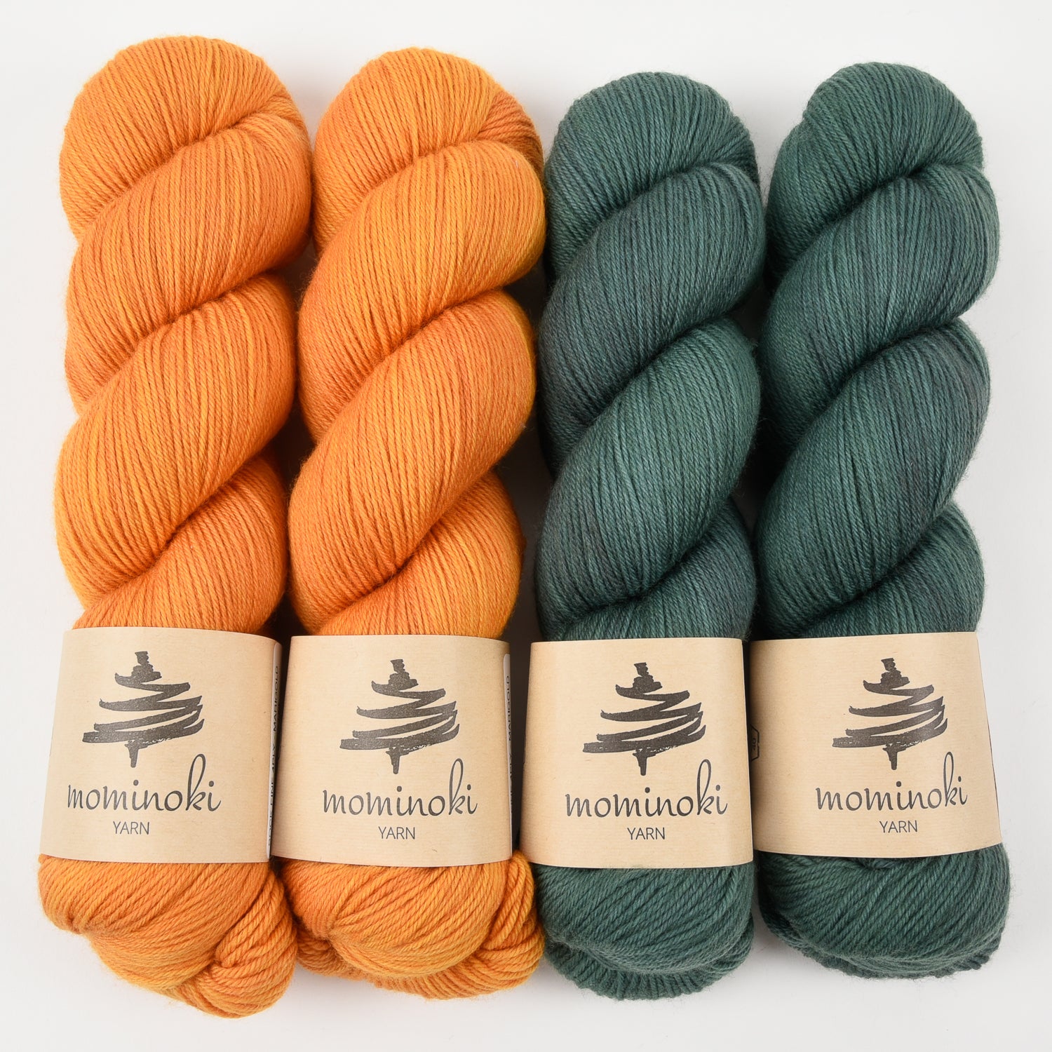 Mominoki Yarn OLD LEAVES Merino wool Polyamide Fingering Quick Kits