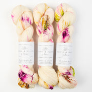 Olivia & Oliver OLIVIA BFL - HAKU LEI BFL Wool Blue Faced Leicester Fingering cream Yarn