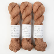 Olivia & Oliver OLIVIA BFL - LAST BLOSSOMS BFL Wool Blue Faced Leicester Fingering pink Yarn