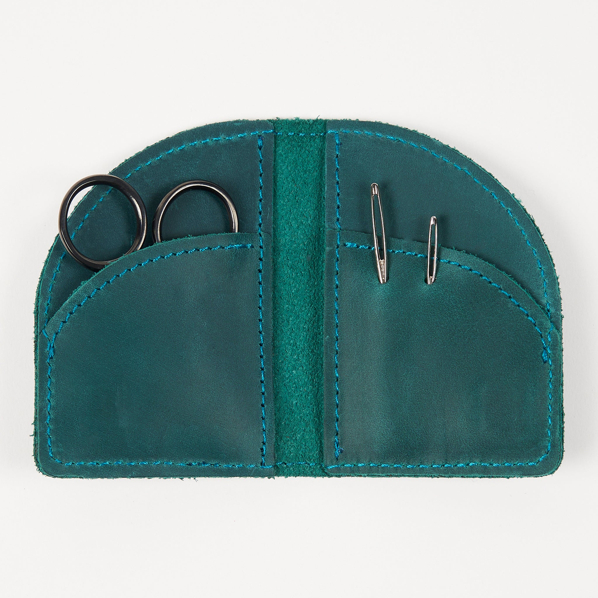 ON THE GO  - TEAL SMALL NOTIONS POUCH