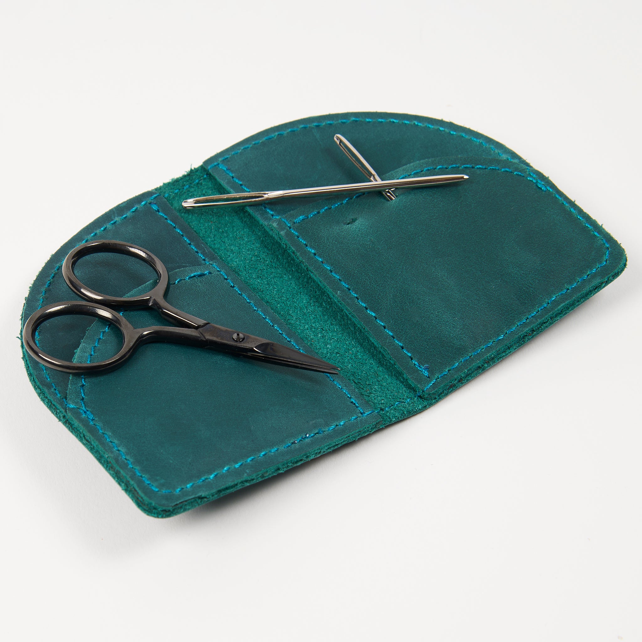 ON THE GO  - TEAL SMALL NOTIONS POUCH