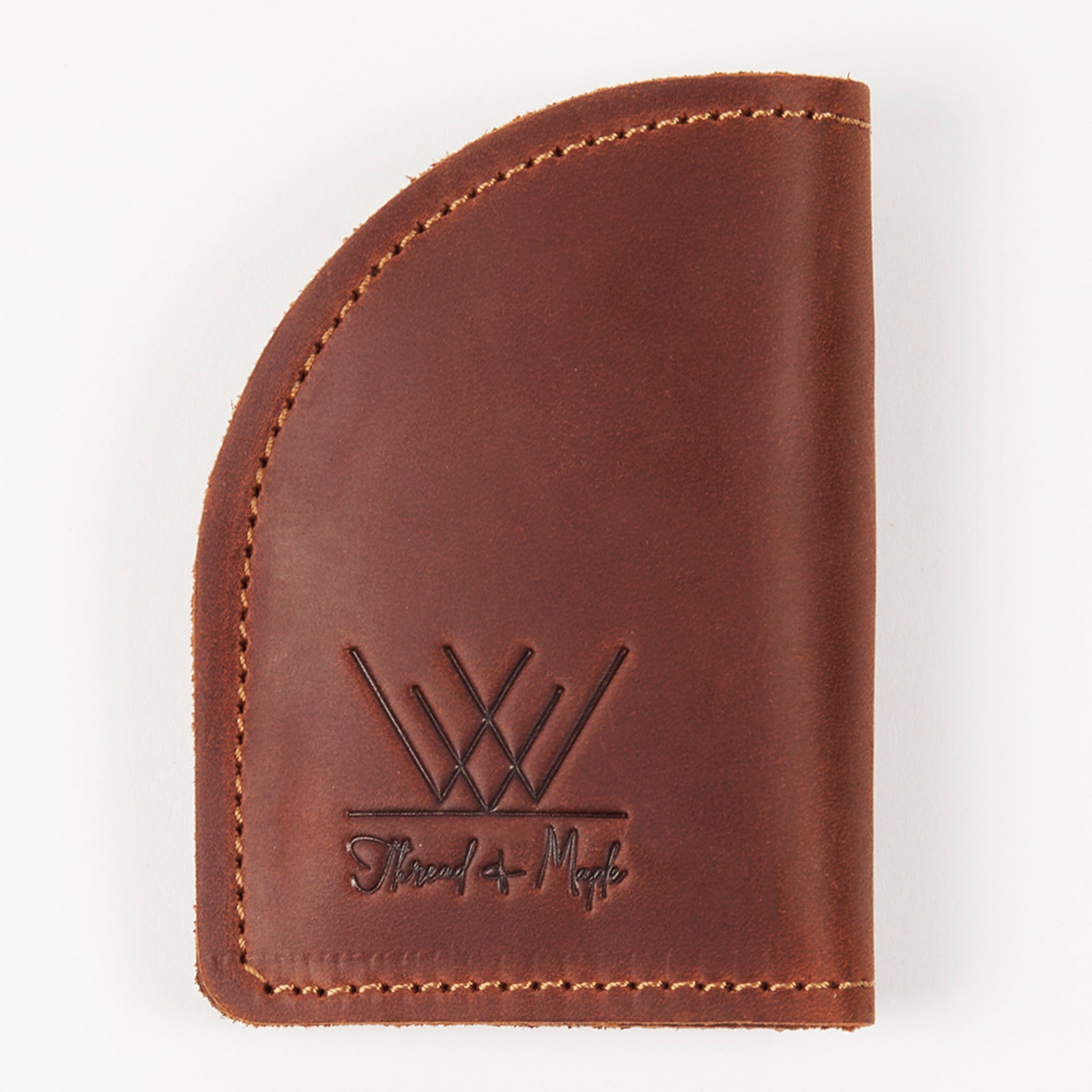 Thread & Maple ON THE GO - WHISKEY SMALL NOTIONS POUCH brown Notions Pouches