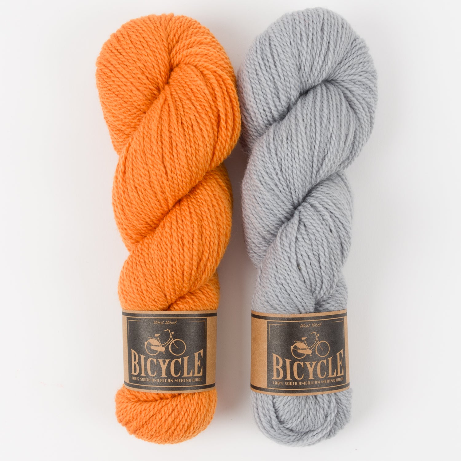 West Wool ORANGE SKY Merino wool Fingering Quick Kits