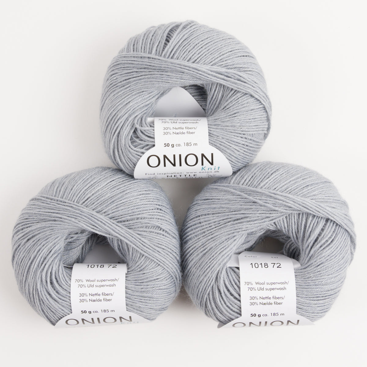 NETTLE SOCK - V1018 LYS GRÅ