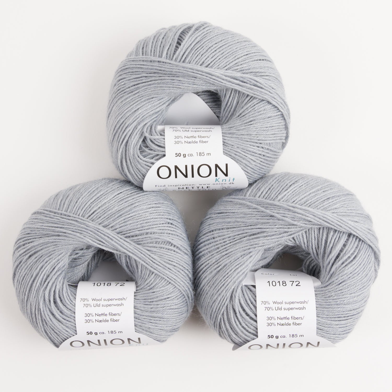 NETTLE SOCK - V1018 LYS GRÅ