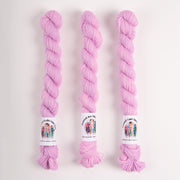 Twisted Ambitions SWEET SOCK MINI - ORCHID Merino wool Nylon Fingering pink Yarn