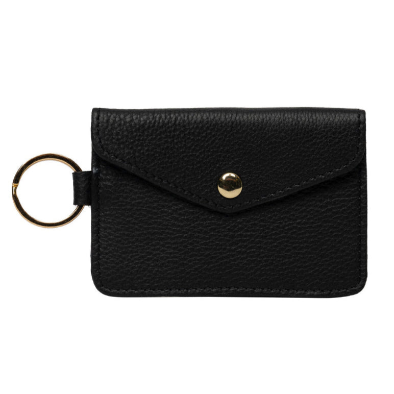 PROJECT 28 - BLACK - KEYRING SNAP POUCH