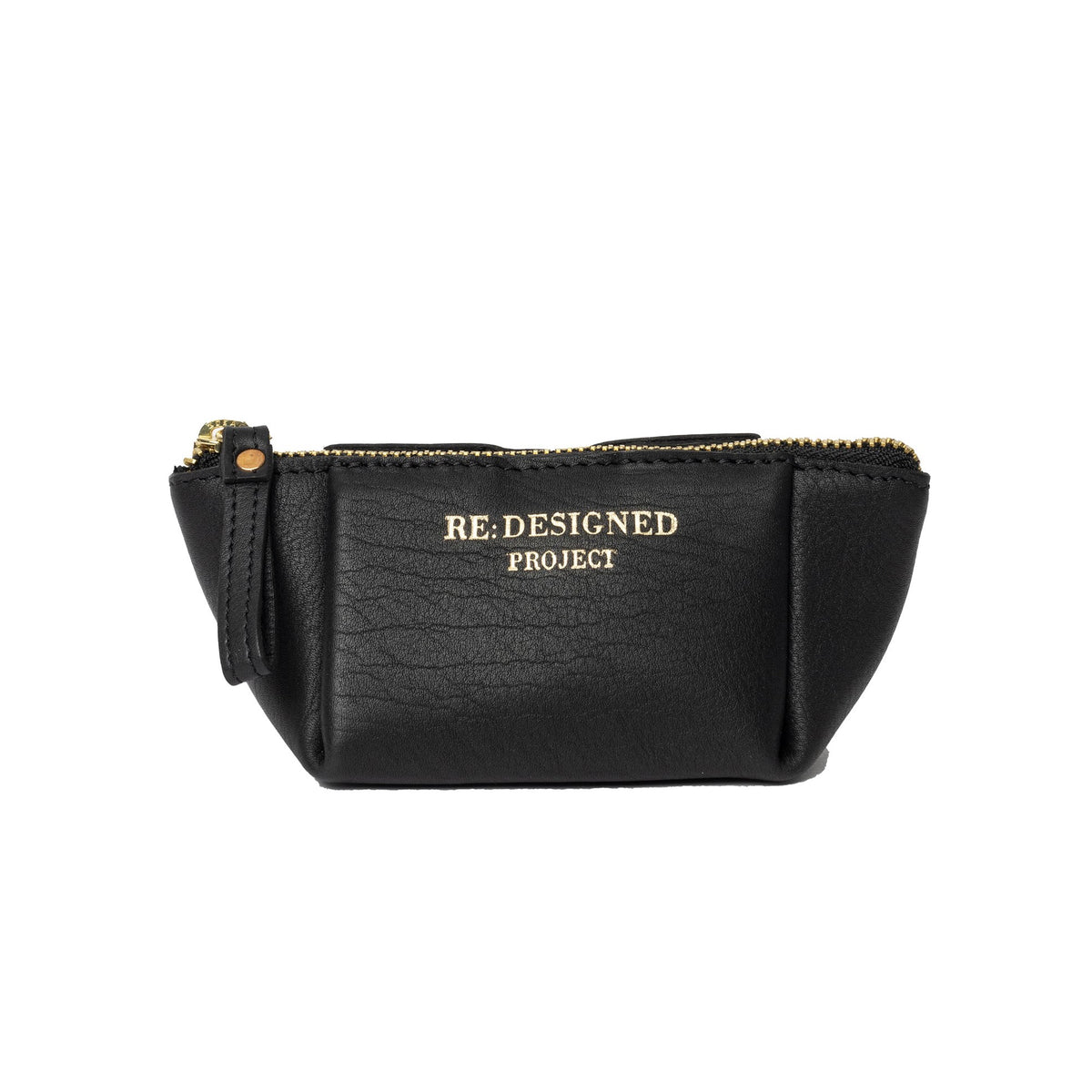 PROJECT 35 - BLACK - SHORT ZIP POUCH